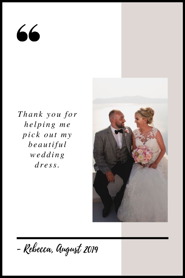 August 2019 Testimonial by Rebecca