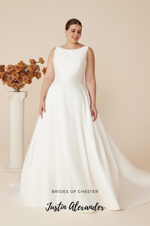 Brides of Chester introduces Justin Alexander Camryn Plus
