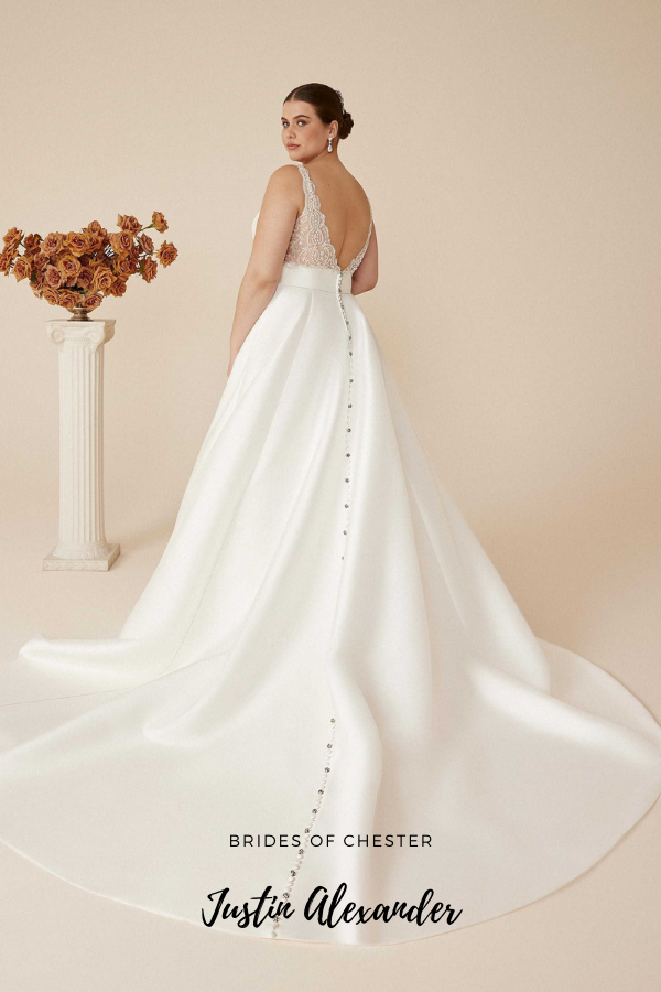 Brides of Chester introduces Justin Alexander Camryn Plus