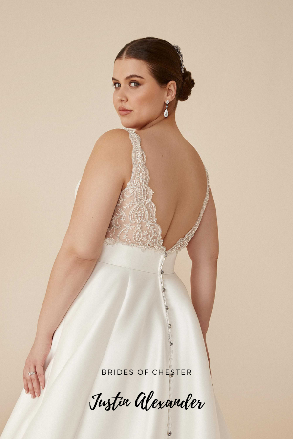 Brides of Chester introduces Justin Alexander Camryn Plus