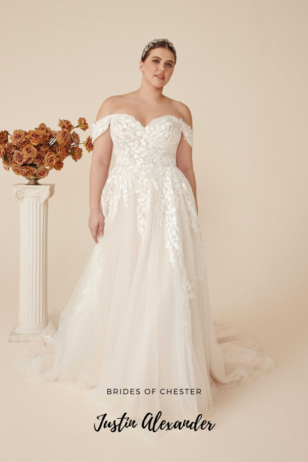 Brides of Chester introduces Justin Alexander Carlee Plus