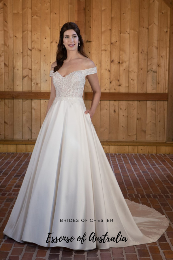 Brides of Chester introduces Essense of Australia D3565