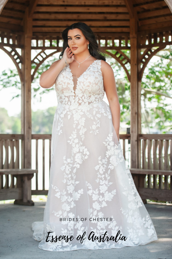 Brides of Chester introduces Essense of Australia D3783 Plus