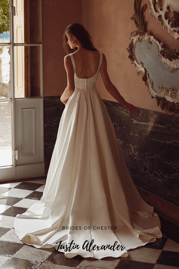 Brides of Chester introduces Justin Alexander Iva 88377