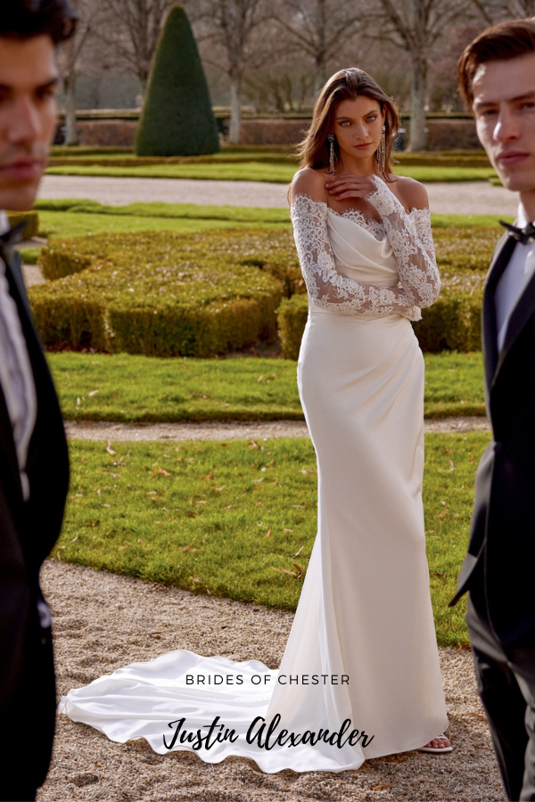 Brides of Chester introduces Justin Alexander Jessa 88405