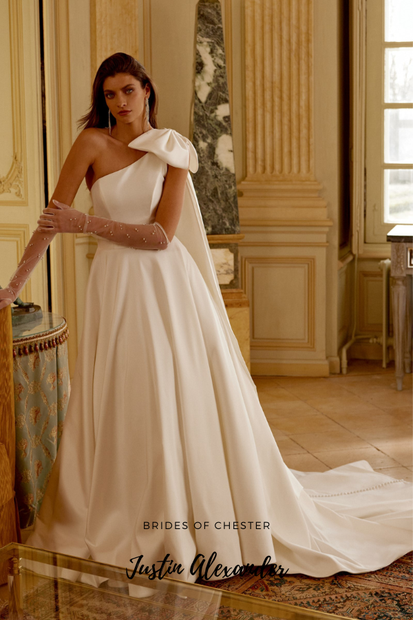 Brides of Chester introduces Justin Alexander Jacqueline 88409