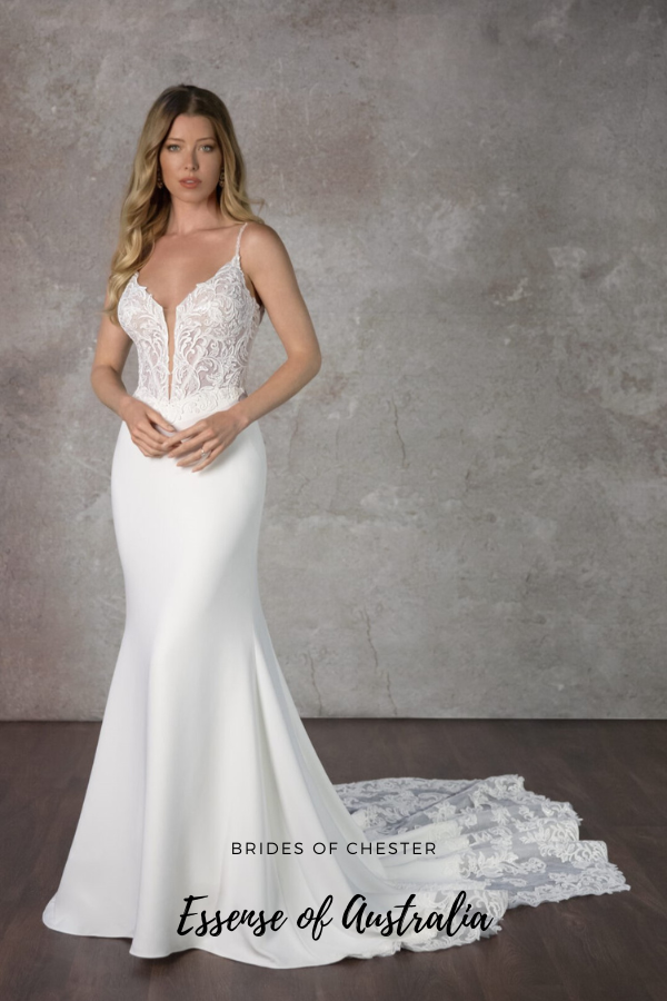 Brides of Chester introduces Essense of Australia D4181