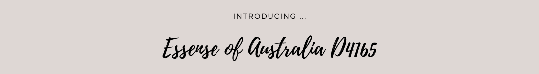 Brides of Chester introduces Essense of Australia D4165