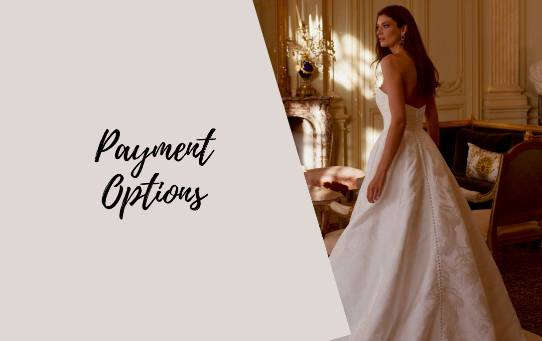 Brides of Chester, Cheshire, Bridal Boutique Payment Options