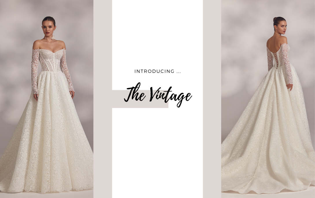 Brides of Chester introduces its Vintage Inspired Wedding Dress Collection