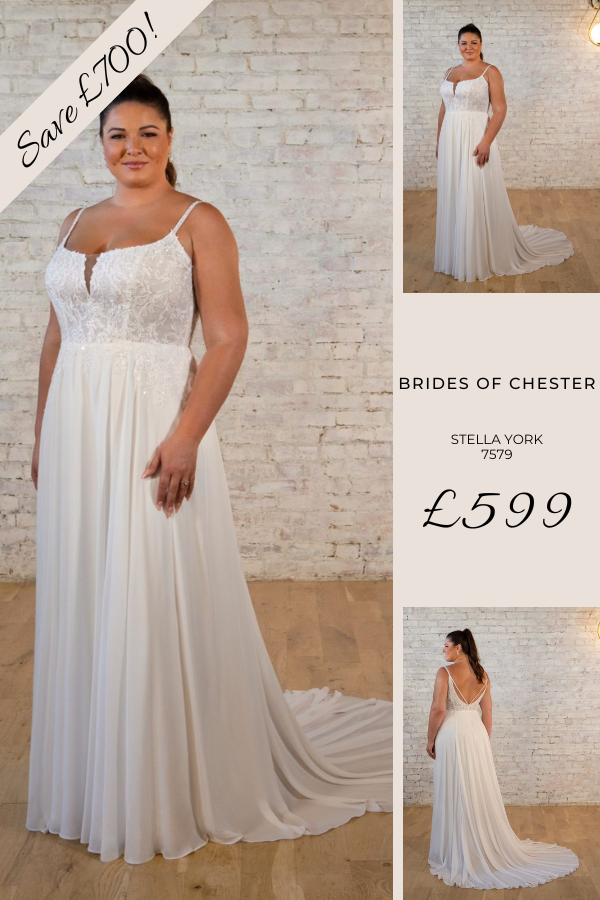 Brides of Chester introduces Stella York 7579 Plus