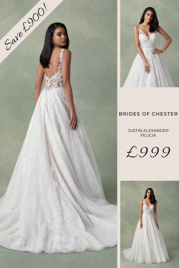Brides of Chester introduces Justin Alexander Felicia 88306