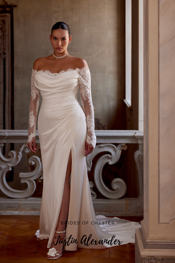 Brides of Chester introduces Justin Alexander Jessa 88405 Plus