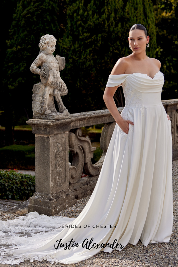 Brides of Chester introduces Justin Alexander Julianna 88407