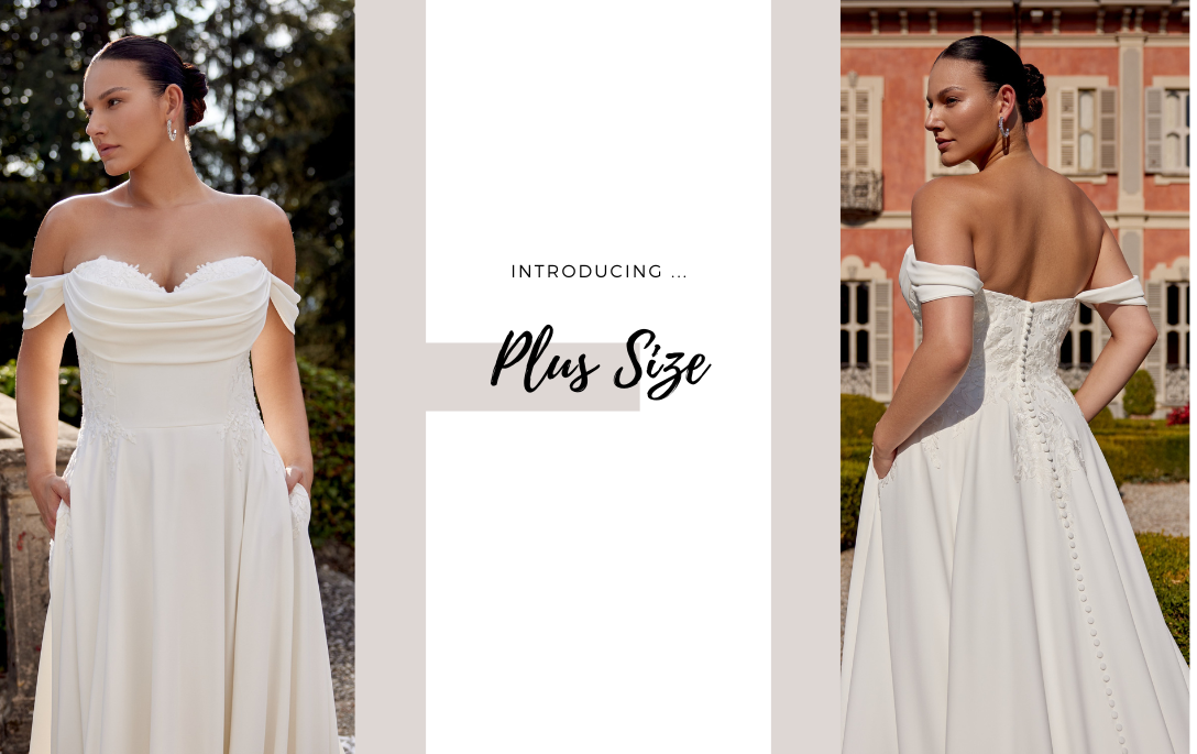 Brides of Chester introduces its Plus Size Wedding Dress Collection