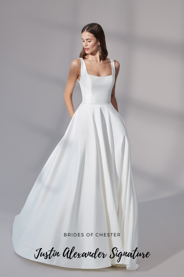 Brides of Chester introduces Justin Alexander Signature Charleston 99179