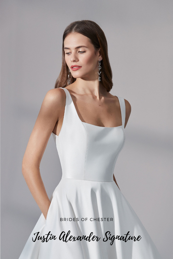 Brides of Chester introduces Justin Alexander Signature Charleston 99179