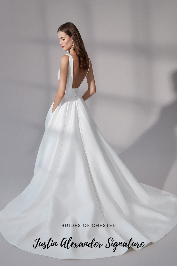 Brides of Chester introduces Justin Alexander Signature Charleston 99179