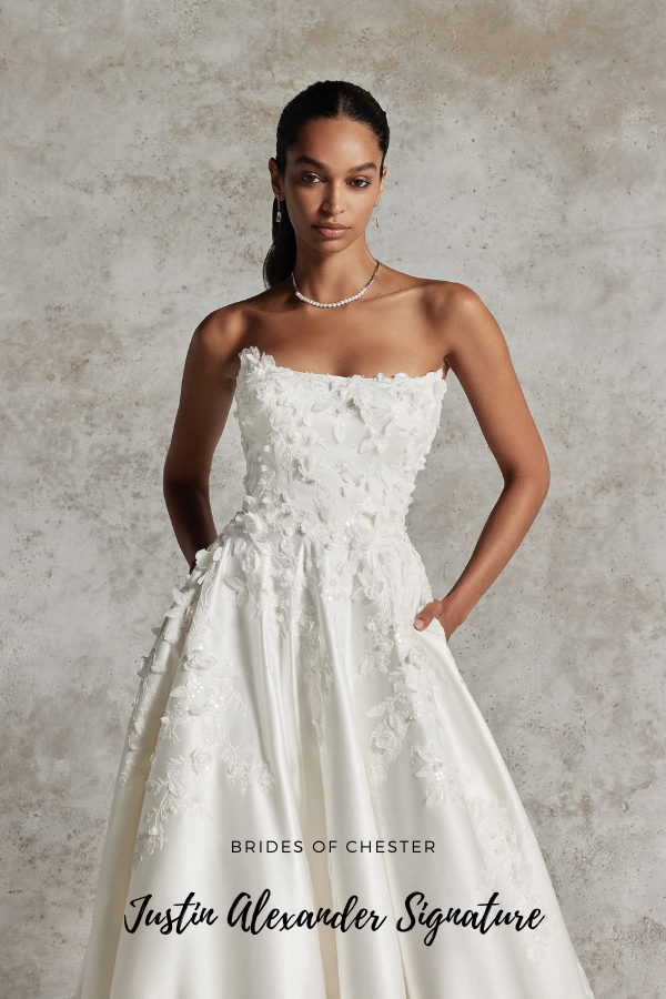 Brides of Chester introduces Justin Alexander Signature Amani 99291