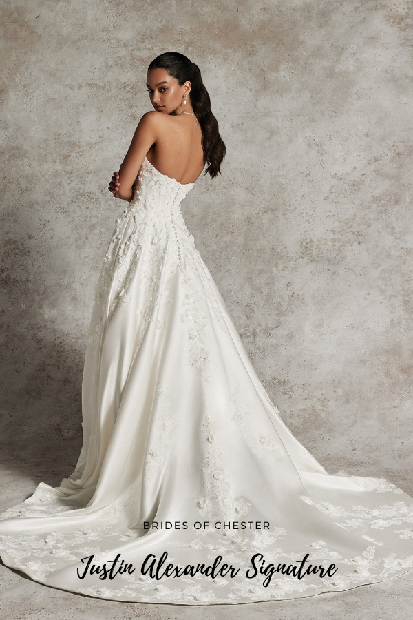 Brides of Chester introduces Justin Alexander Signature Amani 99291