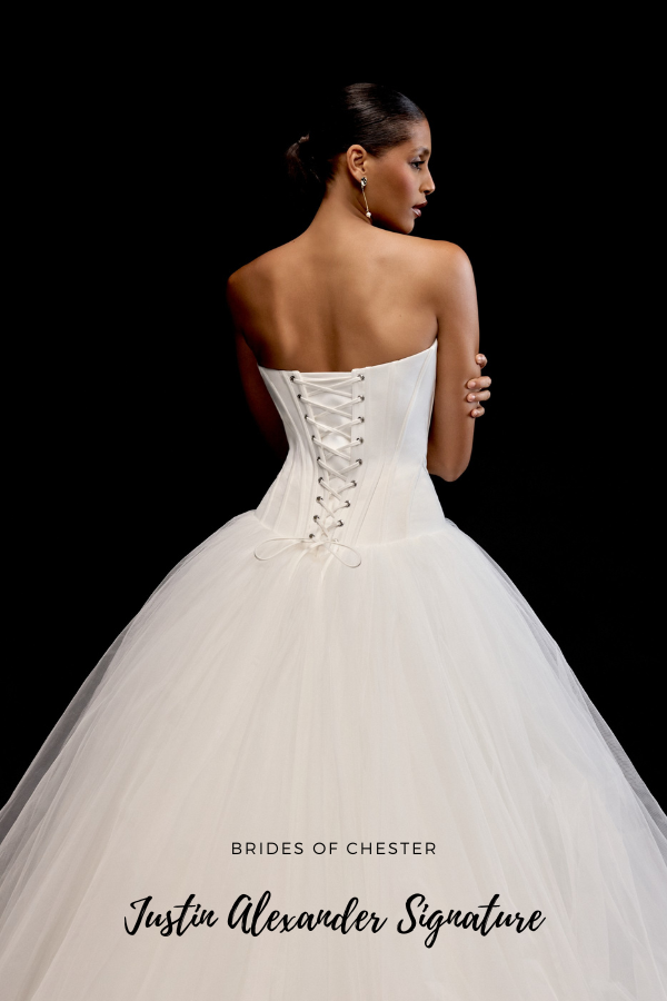 Brides of Chester introduces Justin Alexander Signature Rhiannon 99351