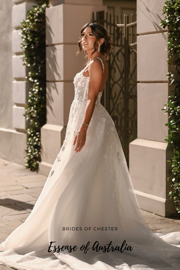 Brides of Chester introduces Essense of Australia D4030