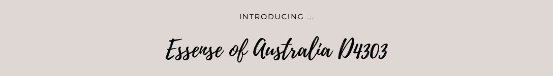 Brides of Chester introduces Essense of Australia D4303