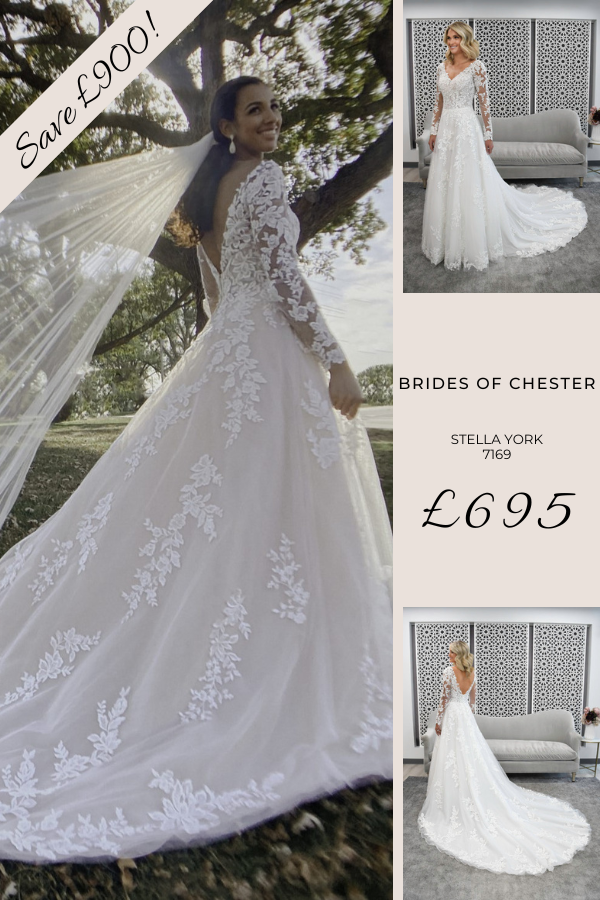 Brides of Chester introduces Stella York 7169 Plus
