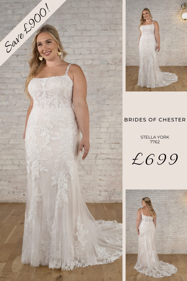 Brides of Chester introduces Stella York 7762 Plus