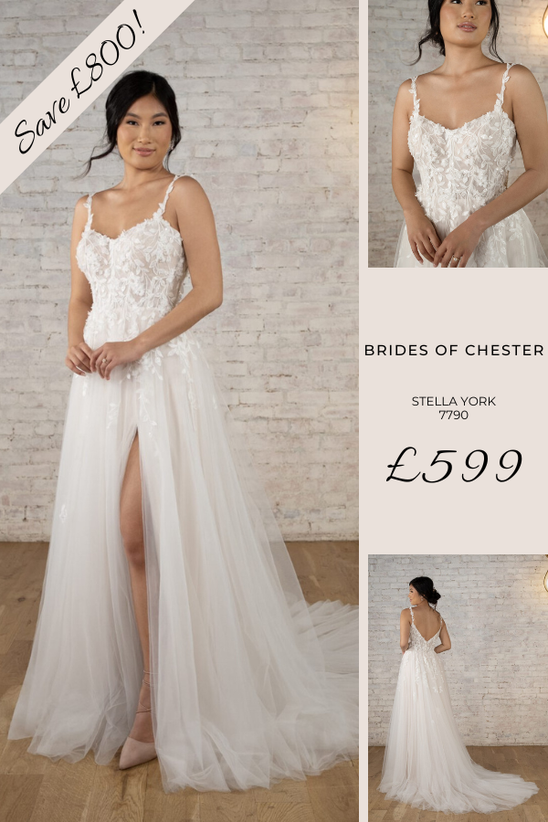 Brides of Chester introduces Stella York 7790 Plus