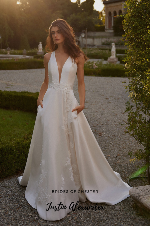 Brides of Chester introduces Justin Alexander Idonia 88386