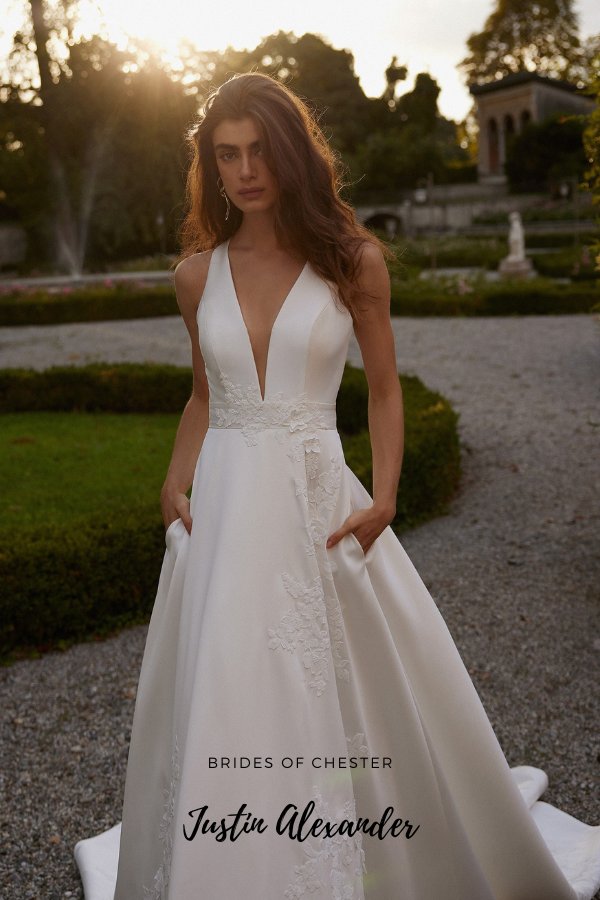 Brides of Chester introduces Justin Alexander Idonia 88386