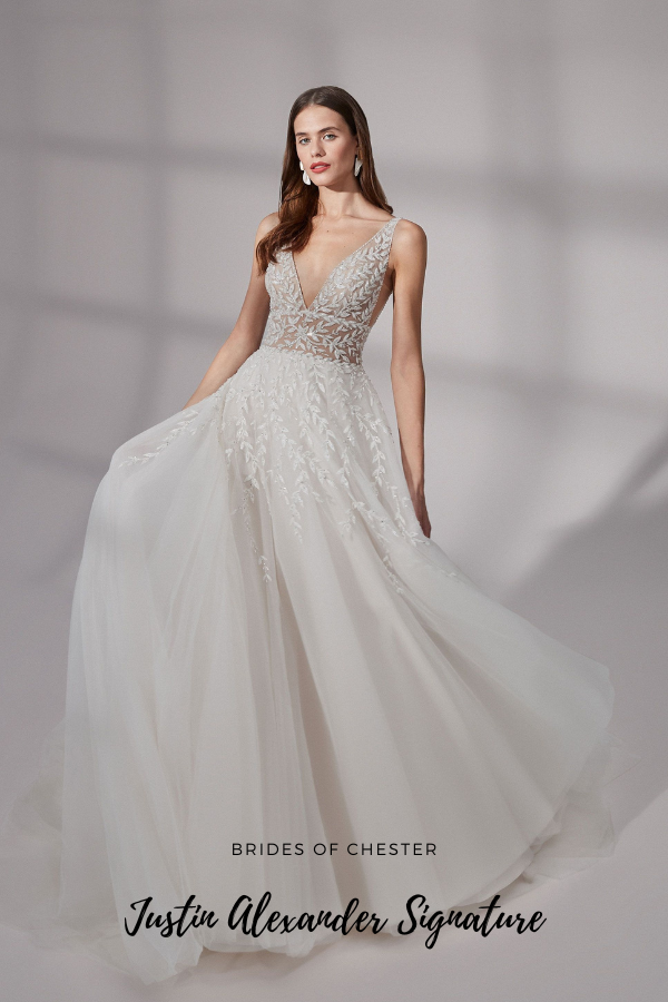 Brides of Chester introduces Justin Alexander Signature Cumberland 99183