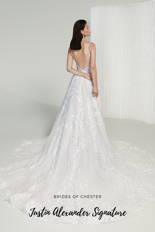 Brides of Chester introduces Justin Alexander Signature Gloria 99211