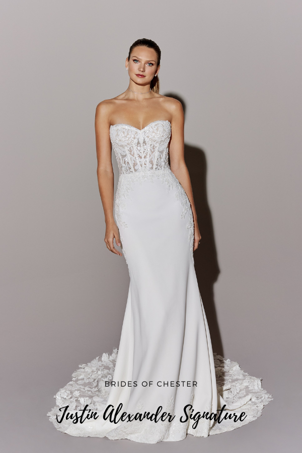 Brides of Chester introduces Justin Alexander Signature Zion 99280