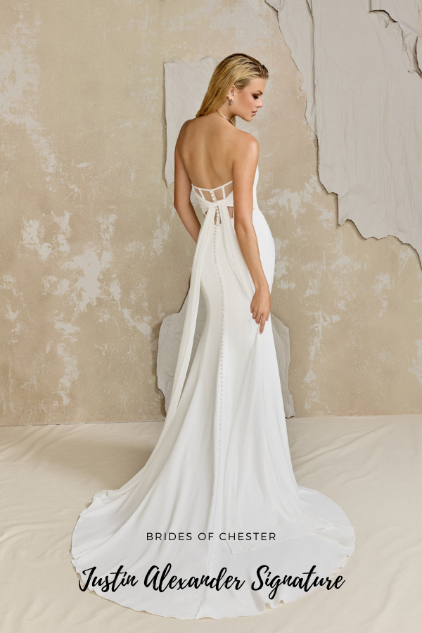 Brides of Chester introduces Justin Alexander Signature Duffy 99314