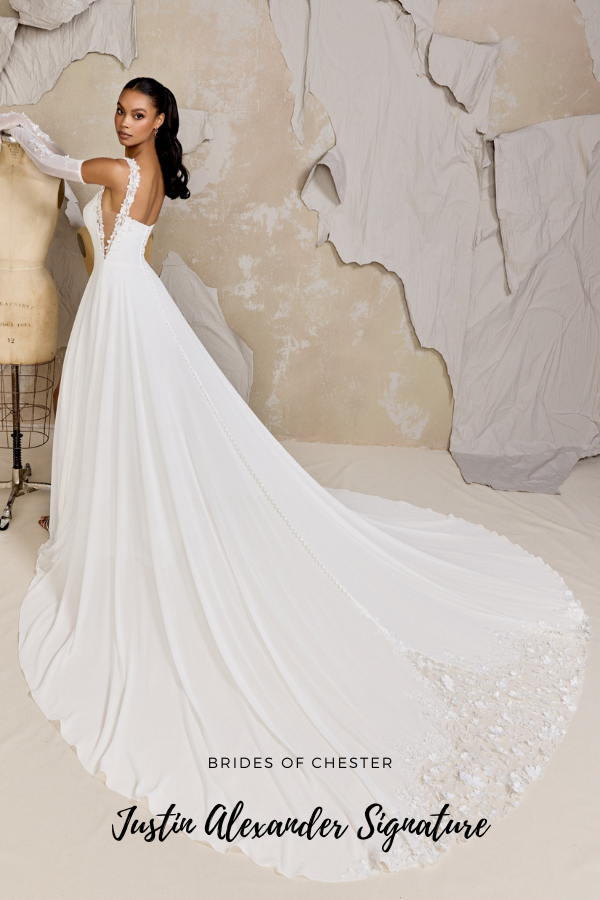 Brides of Chester introduces Justin Alexander Signature Frost 99315