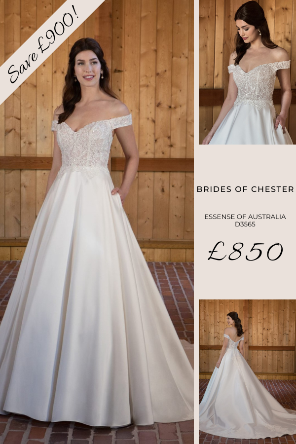 Brides of Chester introduces Essense of Australia D3565