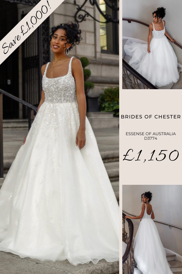 Brides of Chester introduces Essense of Australia D3774