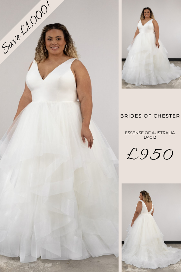 Brides of Chester introduces Essense of Australia D4012 Plus