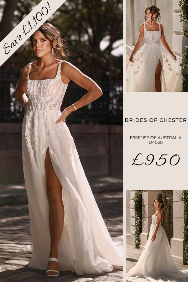 Brides of Chester introduces Essense of Australia D4030