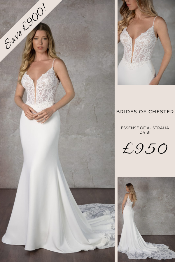 Brides of Chester introduces Essense of Australia D4181