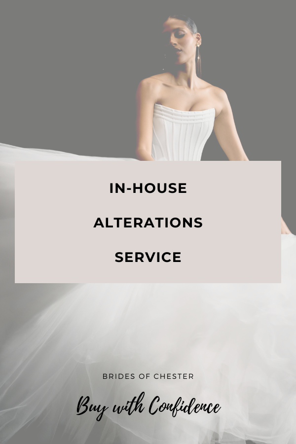 Brides of Chester introduces its In House Alterations Service