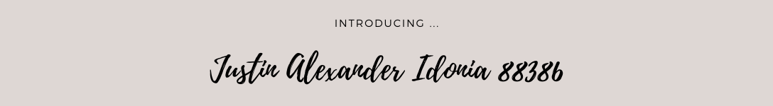 Brides of Chester introduces Justin Alexander Idonia 88386