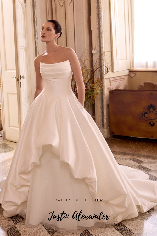 Brides of Chester introduces Justin Alexander Lottie 88476