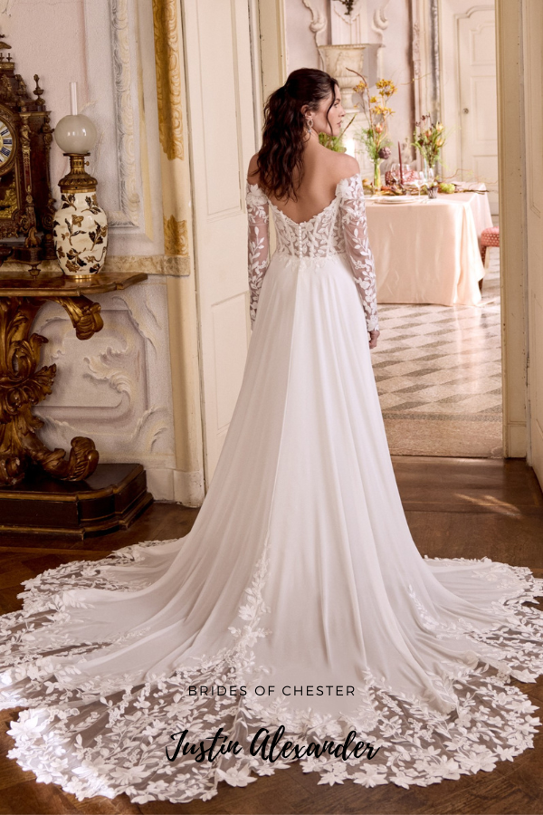 Brides of Chester introduces Justin Alexander Leila 88480