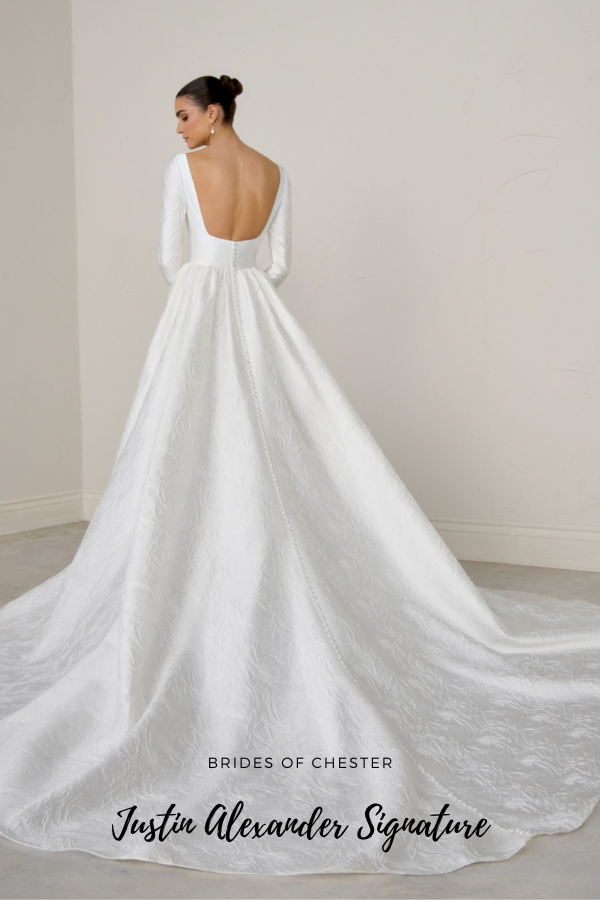 Brides of Chester introduces Justin Alexander Signature Calista 99368
