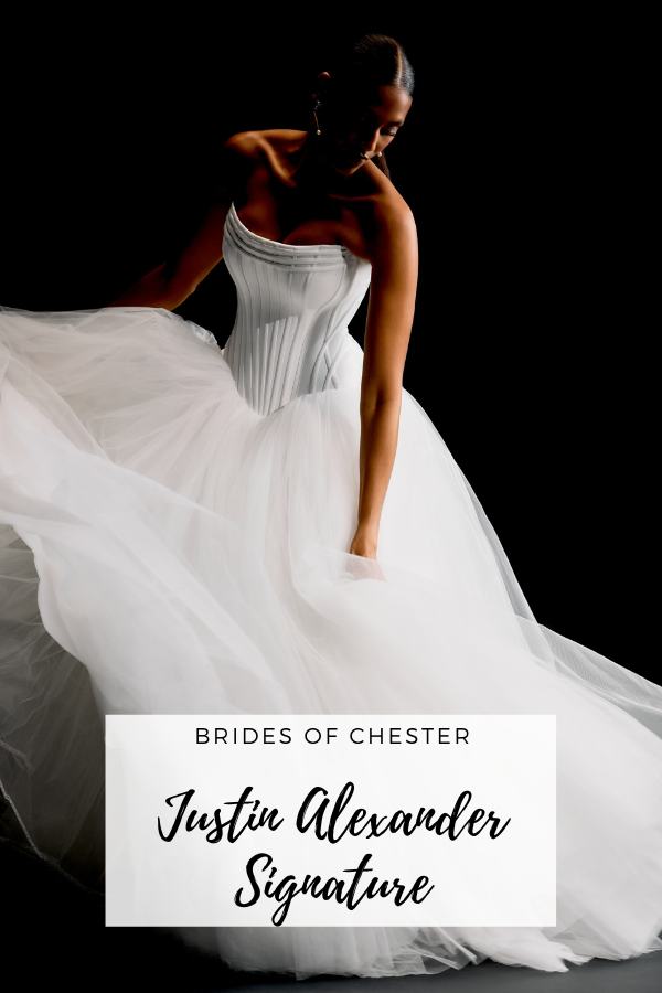 Brides of Chester introduces its Justin Alexander Signature Wedding Dress Collection
