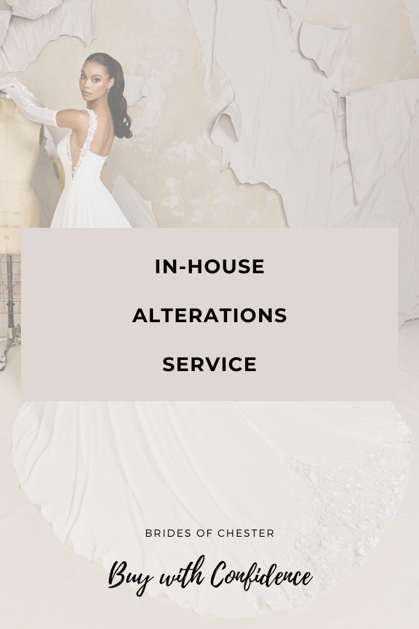 Brides of Chester introduces its In House Alterations Service