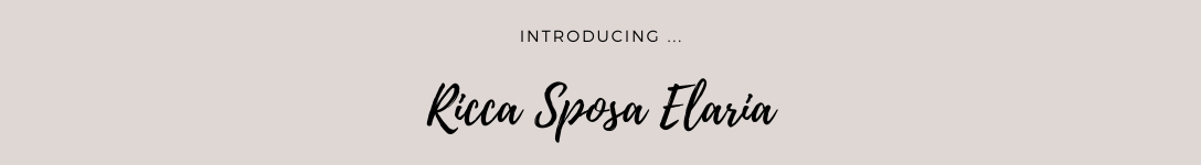 Brides of Chester introduces Ricca Sposa Elaria